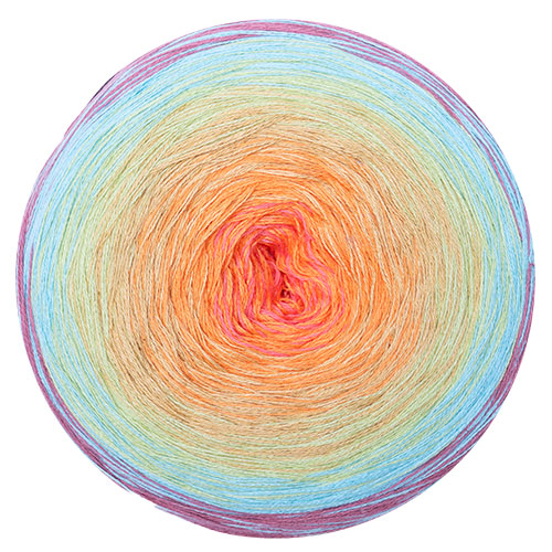 Bobbel Cotton XXL mandarin-mint