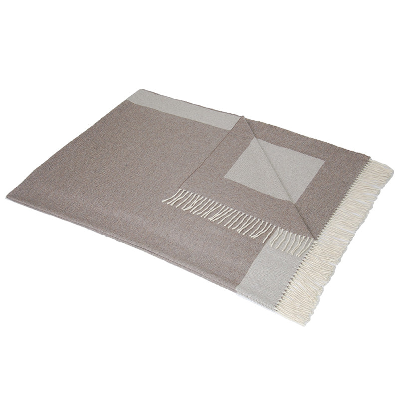 Decke "Fino" beige