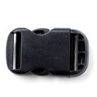 Steckschnalle schwarz 30mm