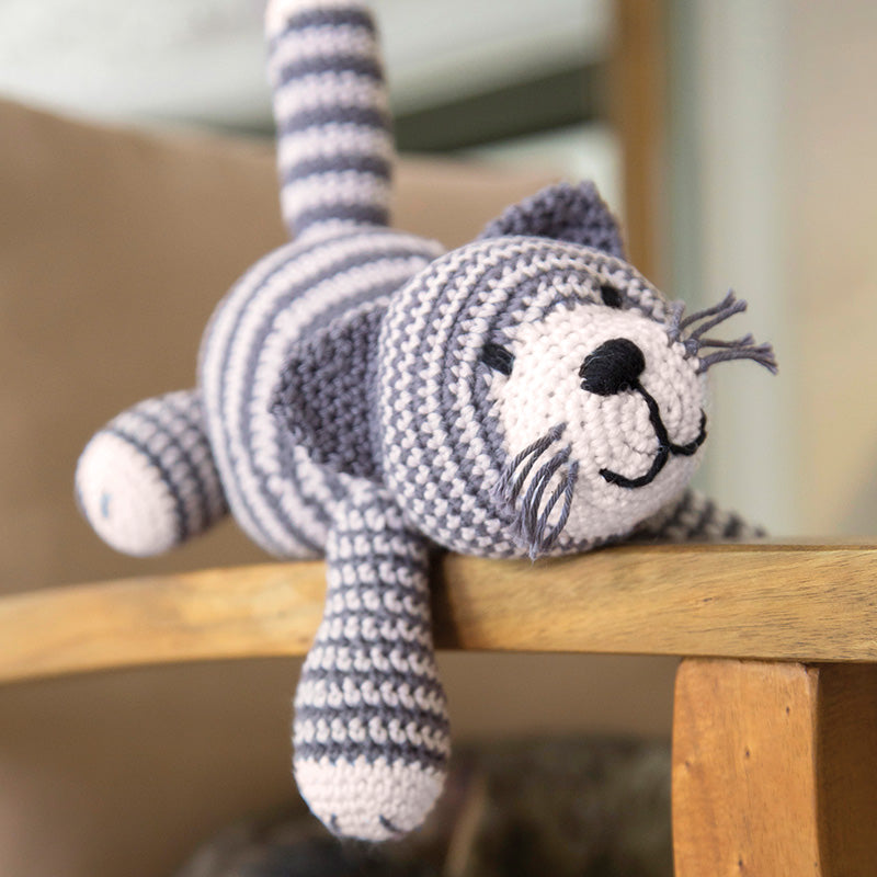 Gehäkelte Katze "Cotton Fun" 764095