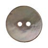 Perlmuttknopf grau 18mm