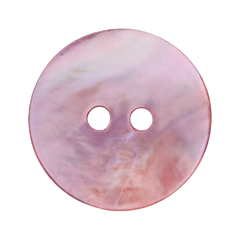 Perlmuttknopf rosa 28mm