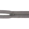 Reißverschluss grau 14cm